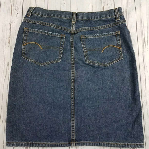 American Eagle Outfitters Denim Jean Skirt Size 6 - Picture 2 of 8